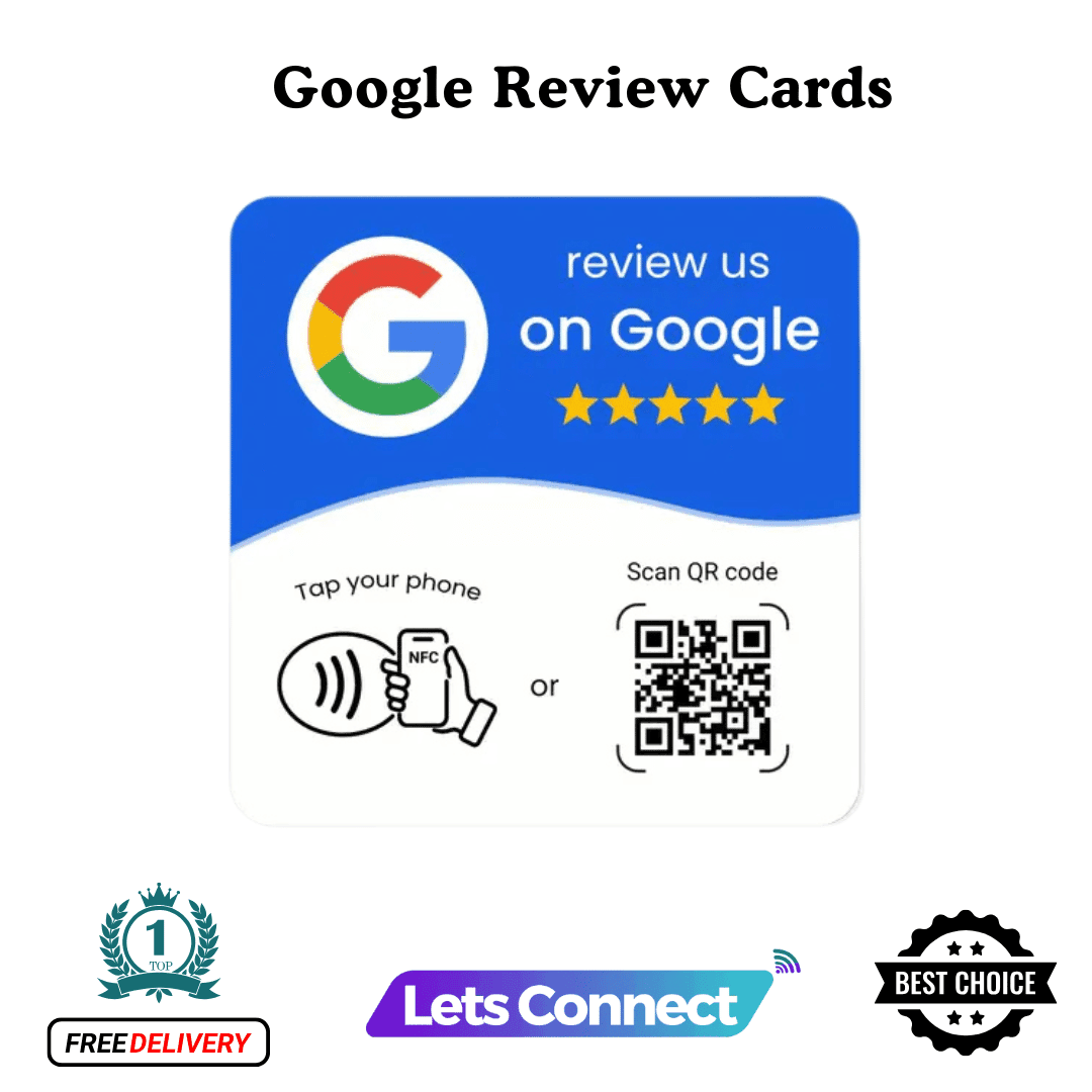 Premium Google Review NFC plaque
