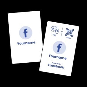Facebook Online Business Card Pro with NFC & QR Code