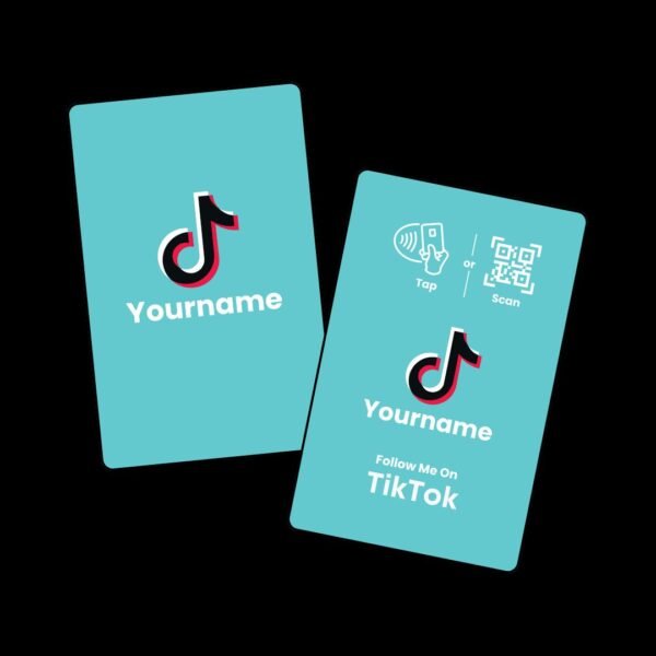 TikTok Online Business Card Pro with NFC & QR Code - Image 3