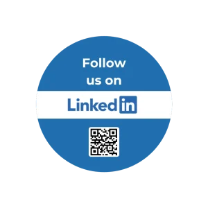 LinkedIn NFC & QR Phone Tags Stickers
