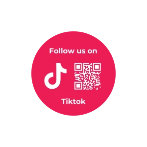Tiktok NFC & QR Phone Tags Stickers