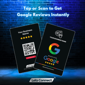 Google Review Online Business Card Pro with NFC & QR Code