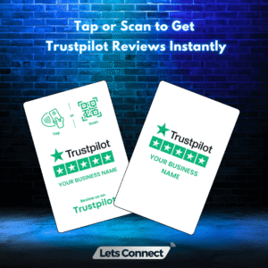 Trustpilot Online Business Card Pro with NFC & QR Code